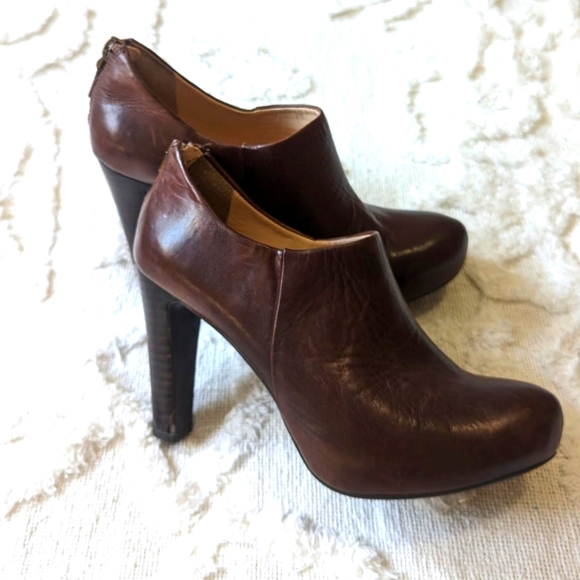 LAST CHANCE!!! Franco Sarto pumps booties, size 6 1/2. - Picture 1 of 7